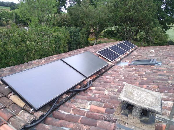 capteurs solaires thermiques et photovoltaïques dans le Gers (32)