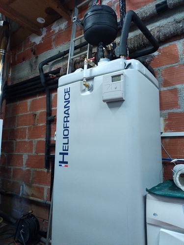 chaufee eau solaire granulés OKOFEN dans le Gers